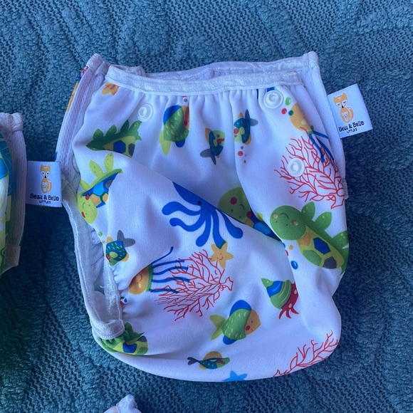 Bundle of Beau & Belle Littles Cloth Diaper Covers - Size 0-36 Months - Picture 3 of 10